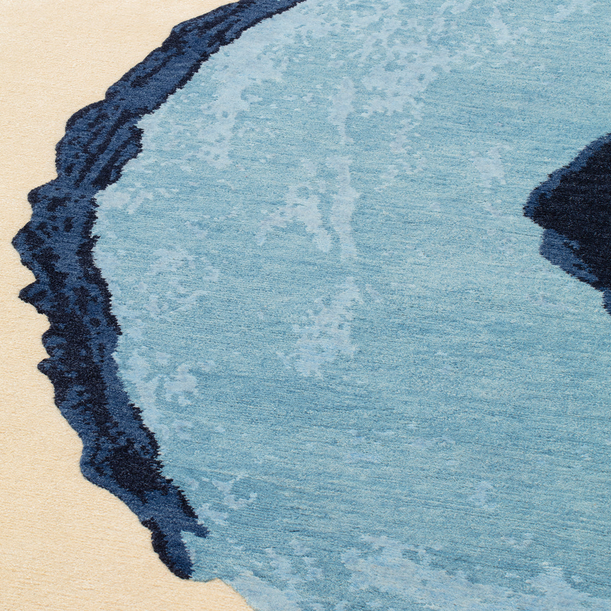 Rude Rug Rude - Blue Tit Rug | cc-tapis | Monologuelondon.com