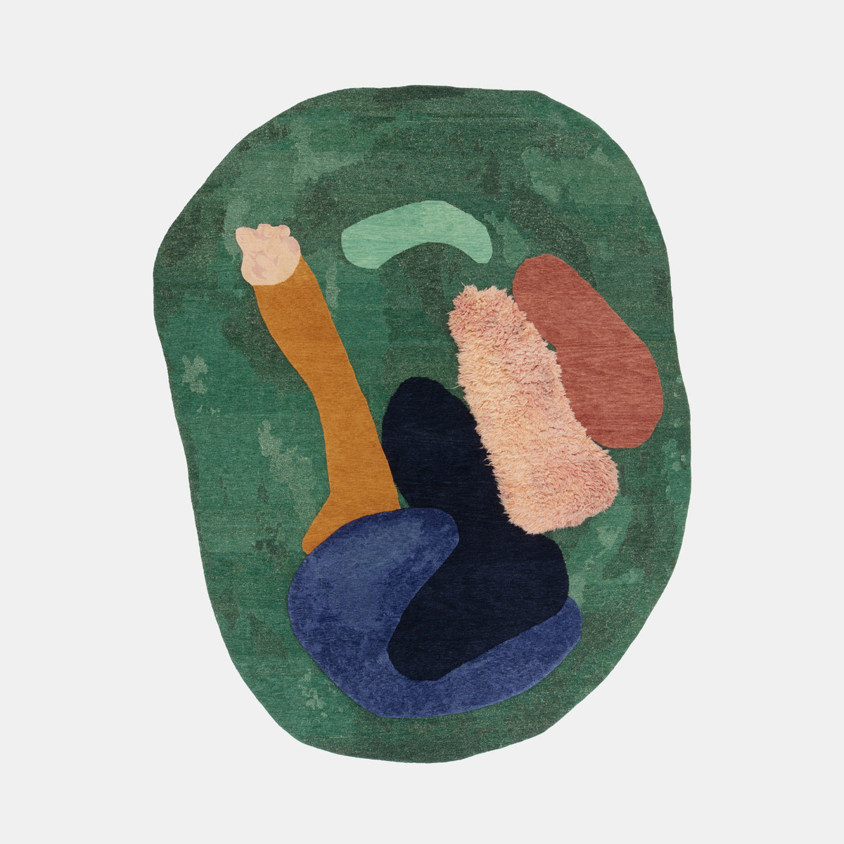 Rude Rug Rude - Tongue-and-Cheek Rug | cc-tapis | Monologuelondon.com