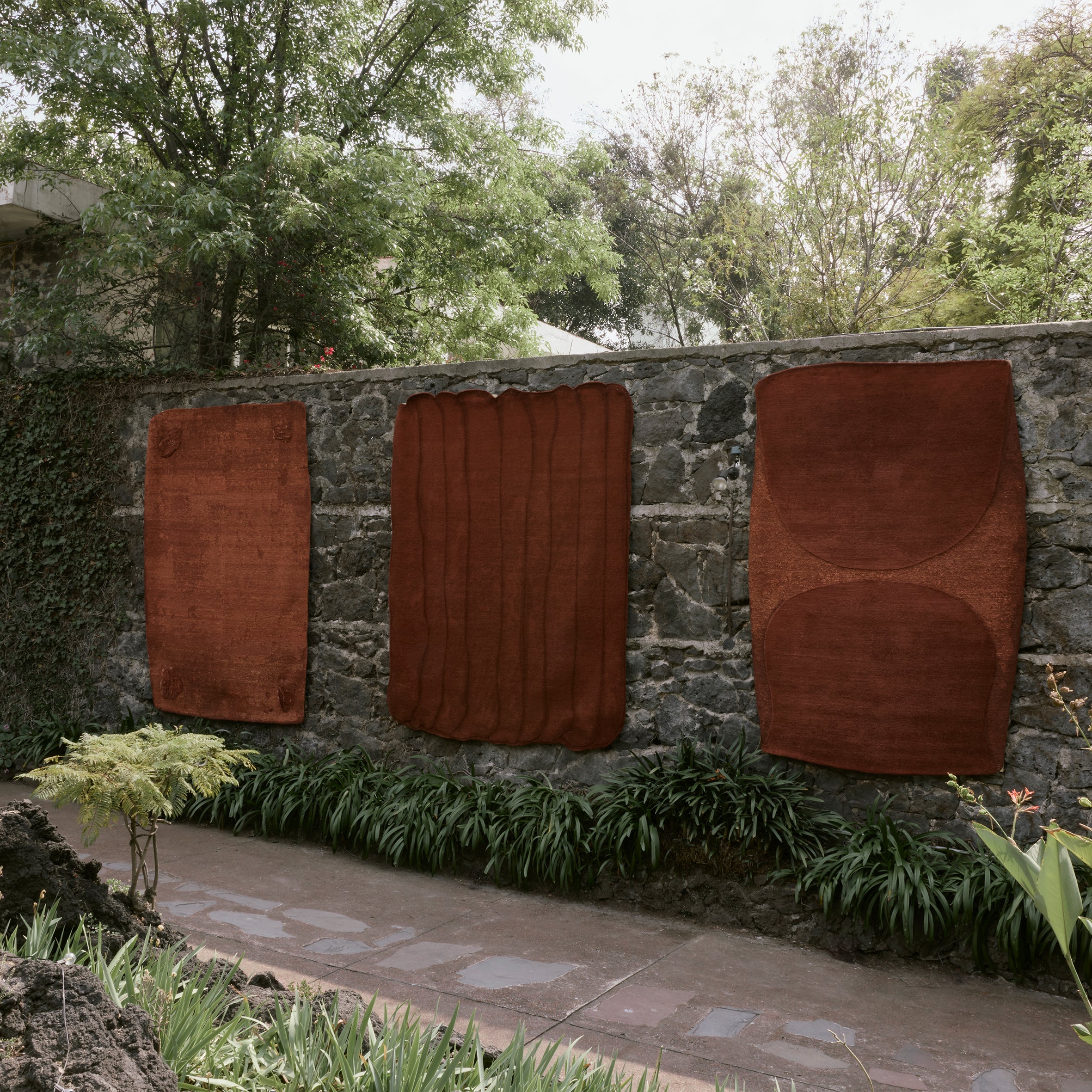Clay Scan Stripes Rug