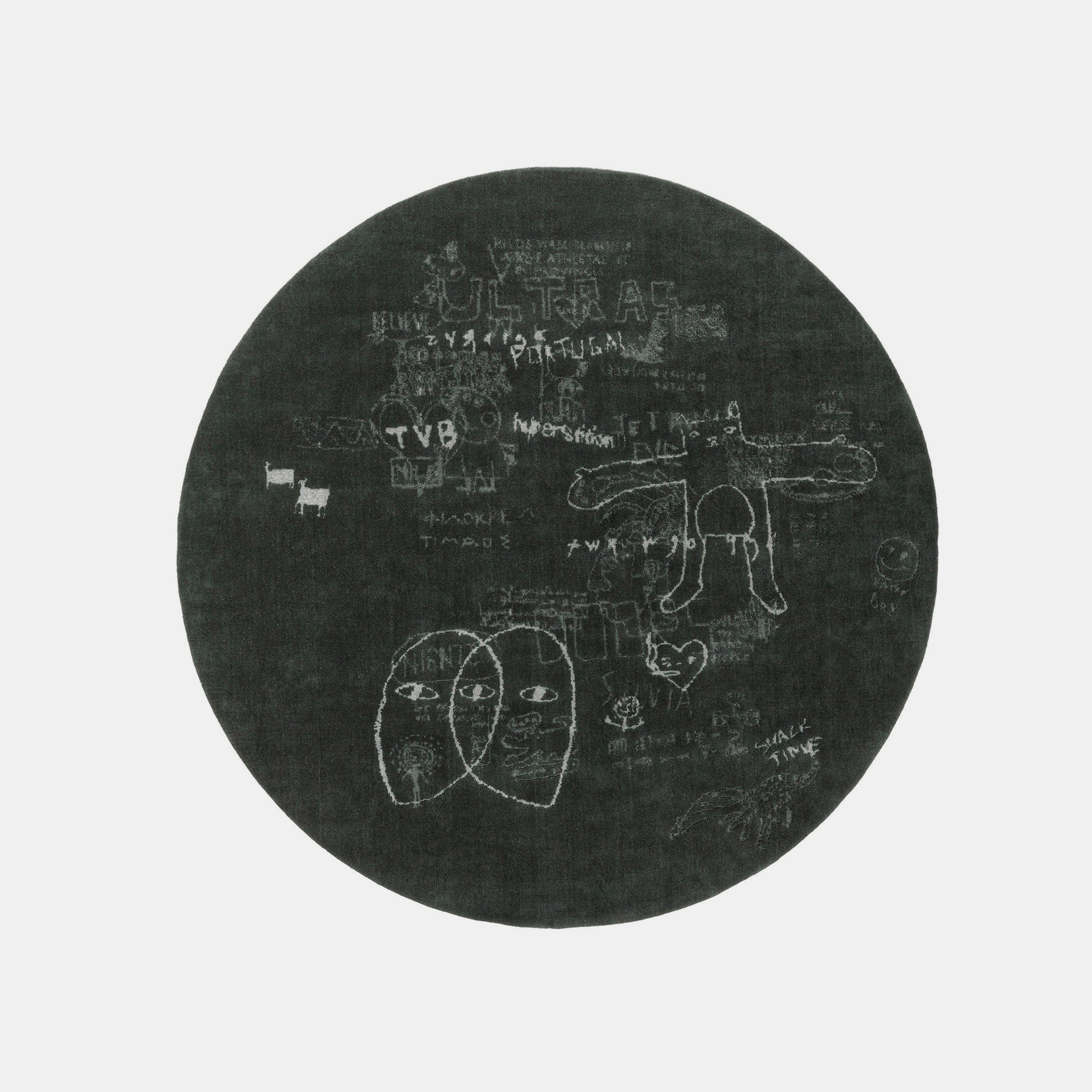 Hypercode Rug - Round