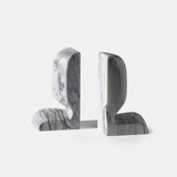 SLO Bookends - White Acquatico