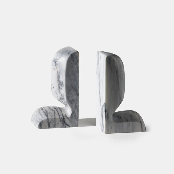 SLO Bookends - White Acquatico