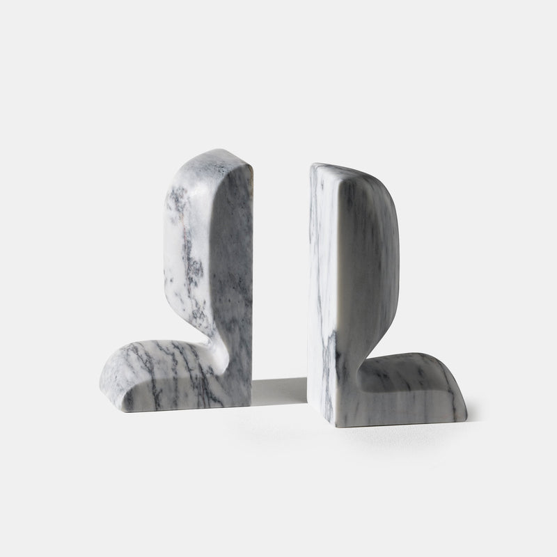 SLO Bookends - White Acquatico