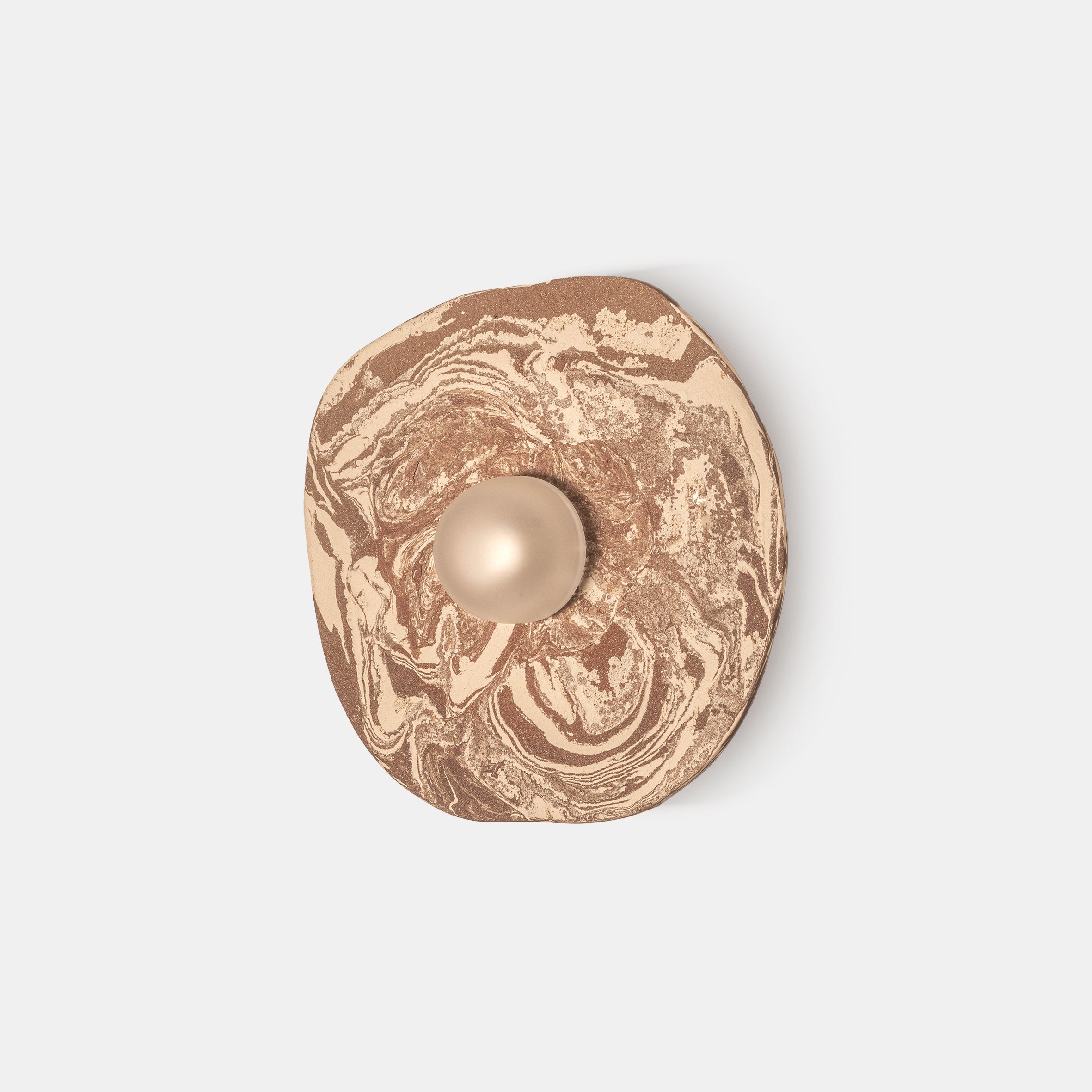 Organic Ceramic Wall Light