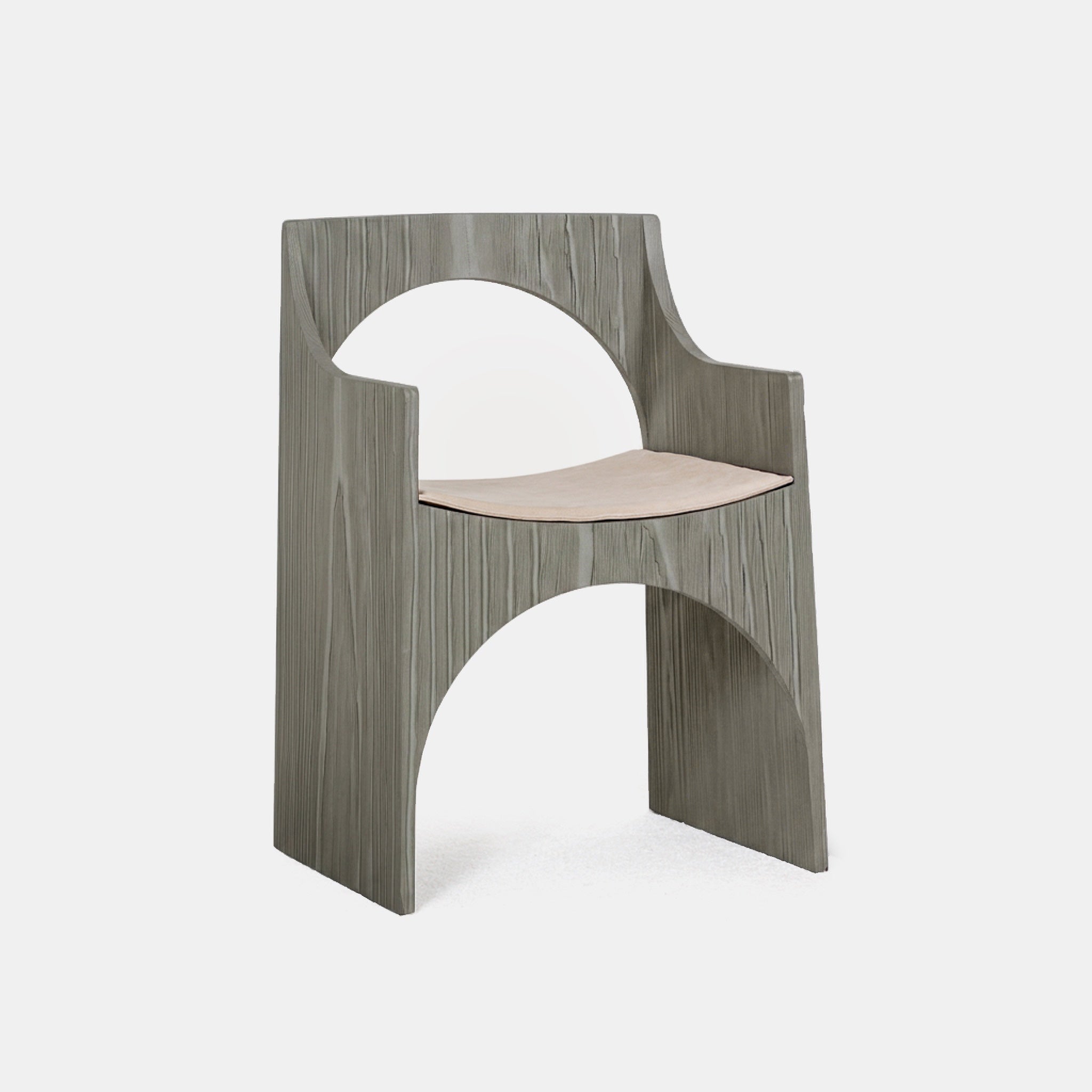 CLE Chair with Leather Pad - Set of 2