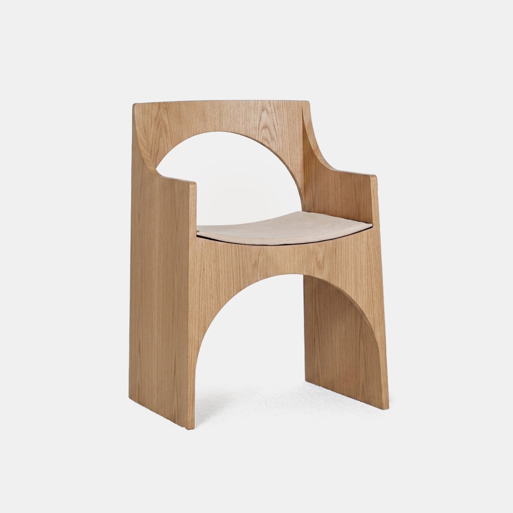 CLE Chair with Leather Pad - Set of 2