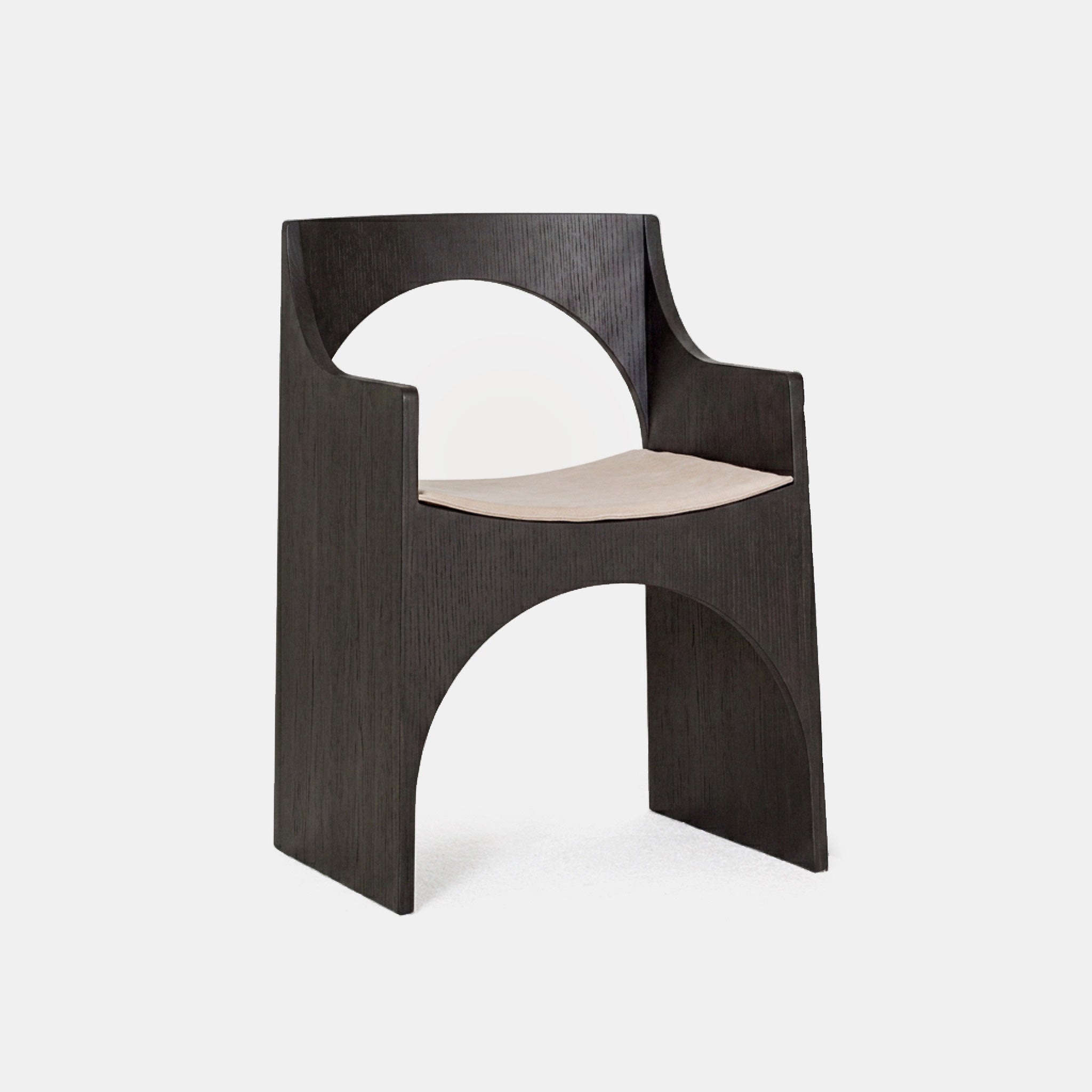 CLE Chair with Leather Pad - Set of 2