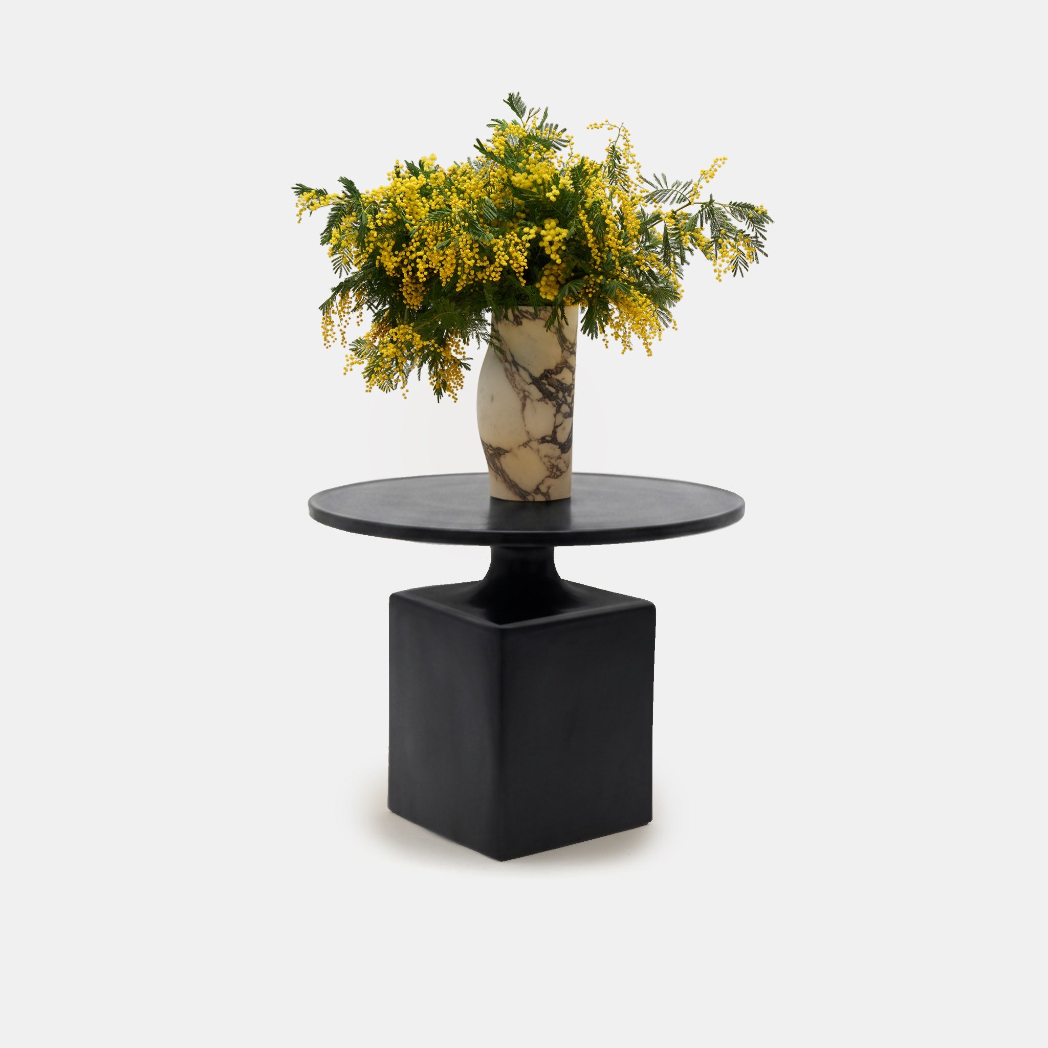 OUK2 Enameled Ceramic Side Table