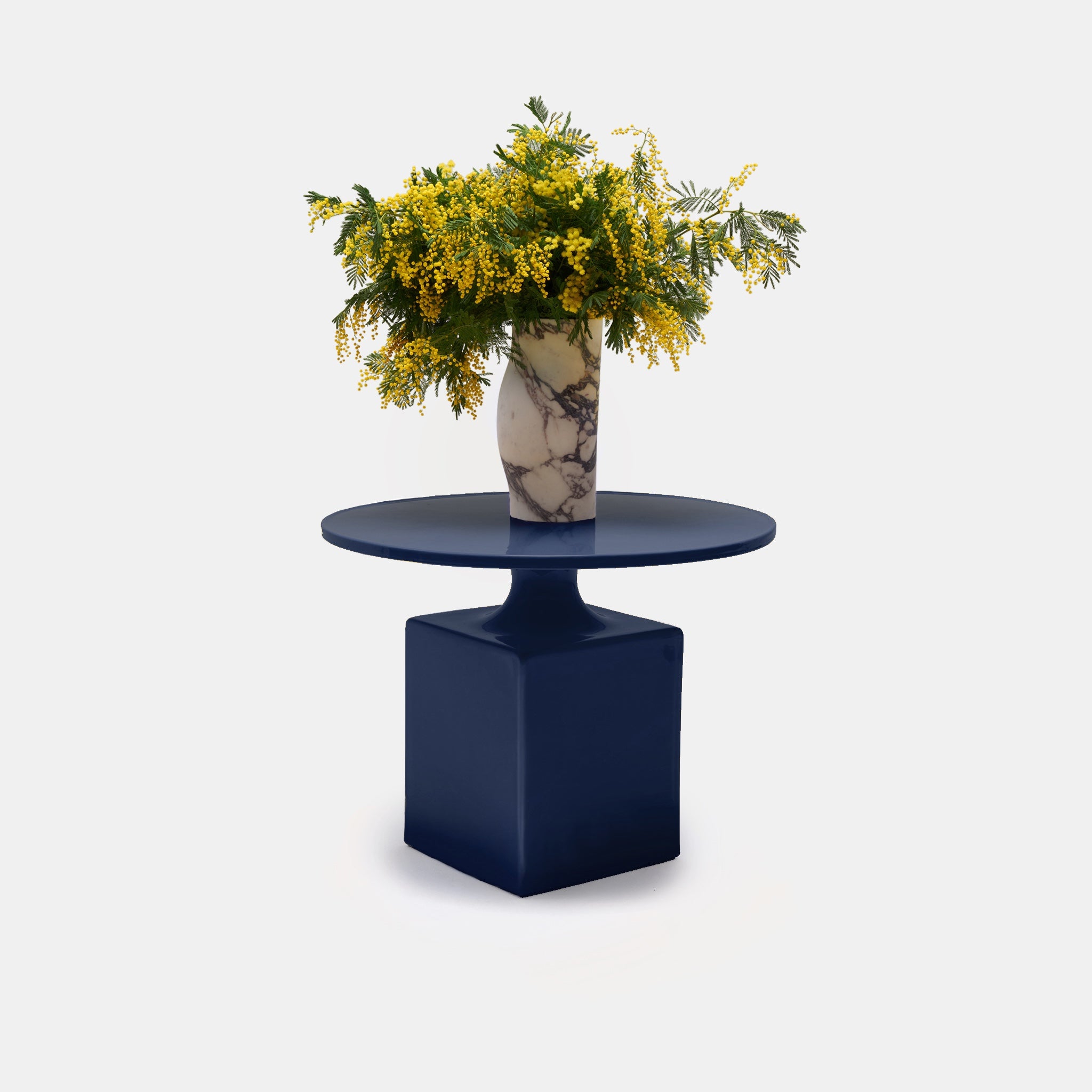 OUK2 Enameled Ceramic Side Table