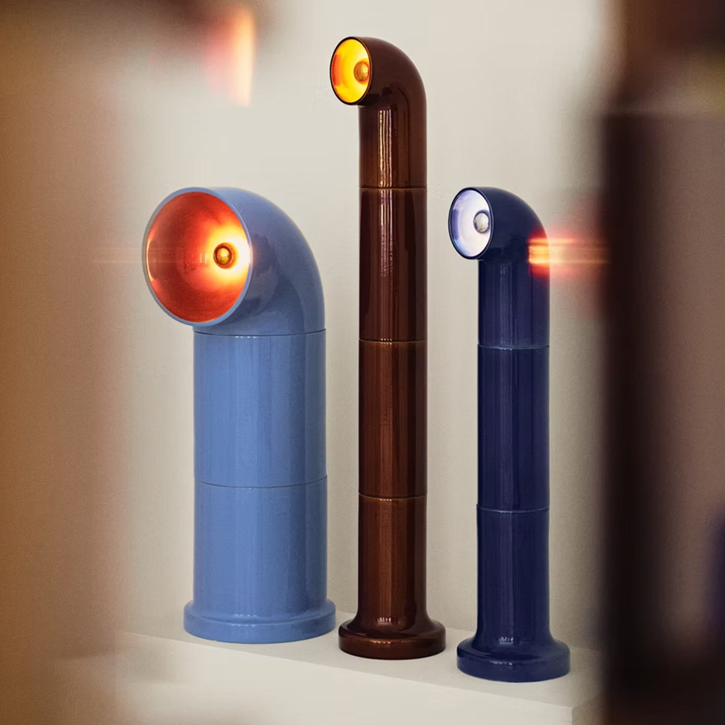 Slim OP Floor Lamp - Three Pieces - Monologue London