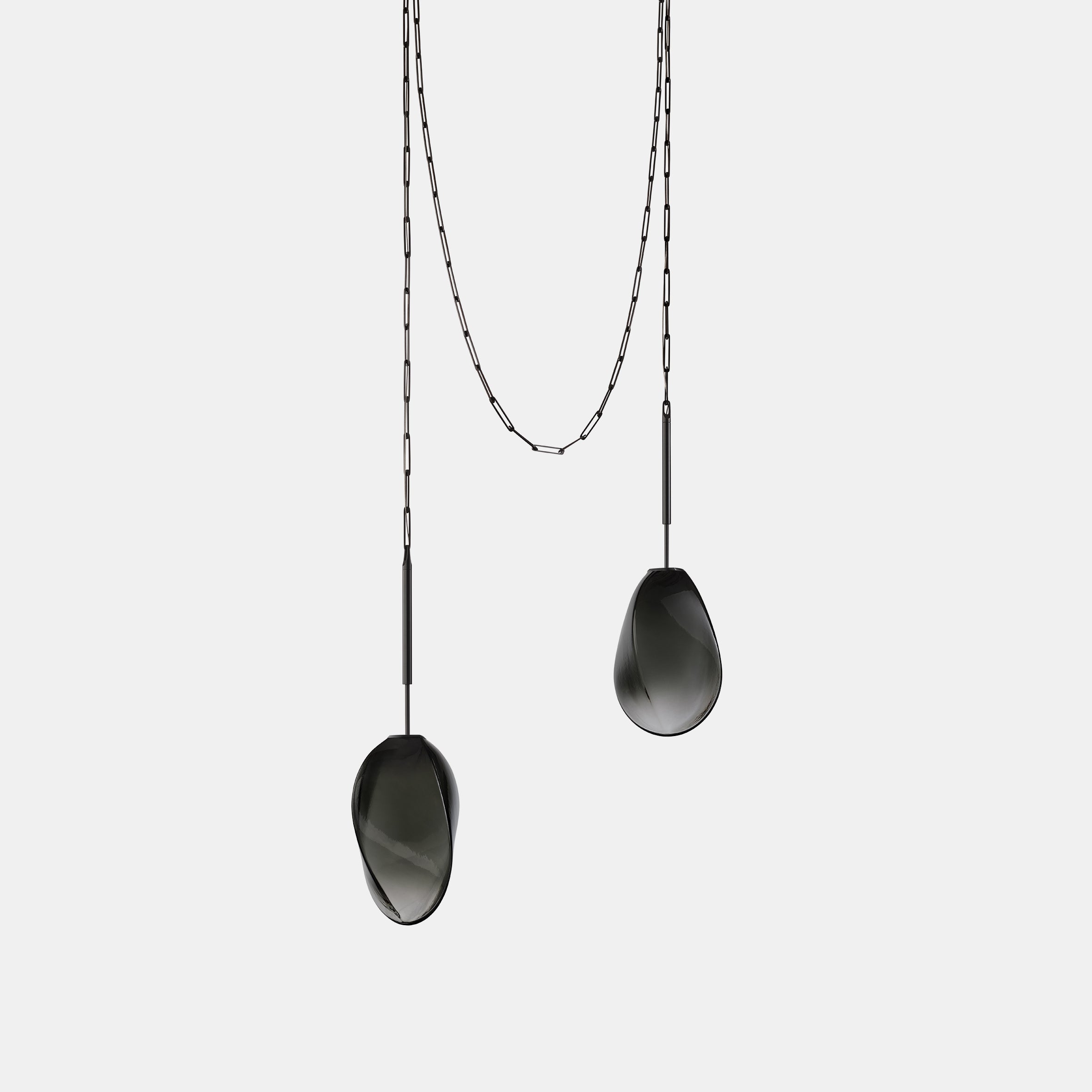 Solace Double Chain + Loop Pendant