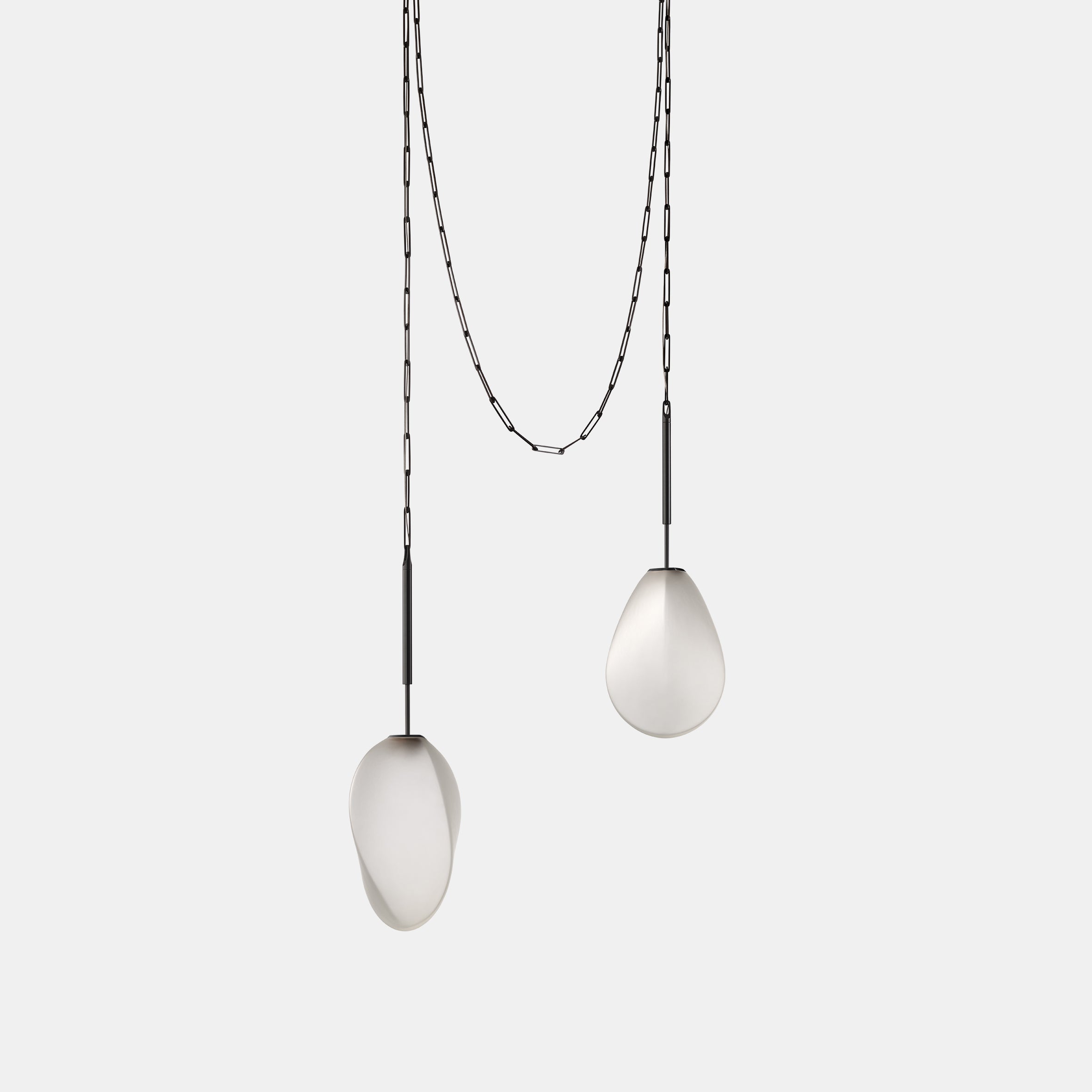 Solace Double Chain + Loop Pendant