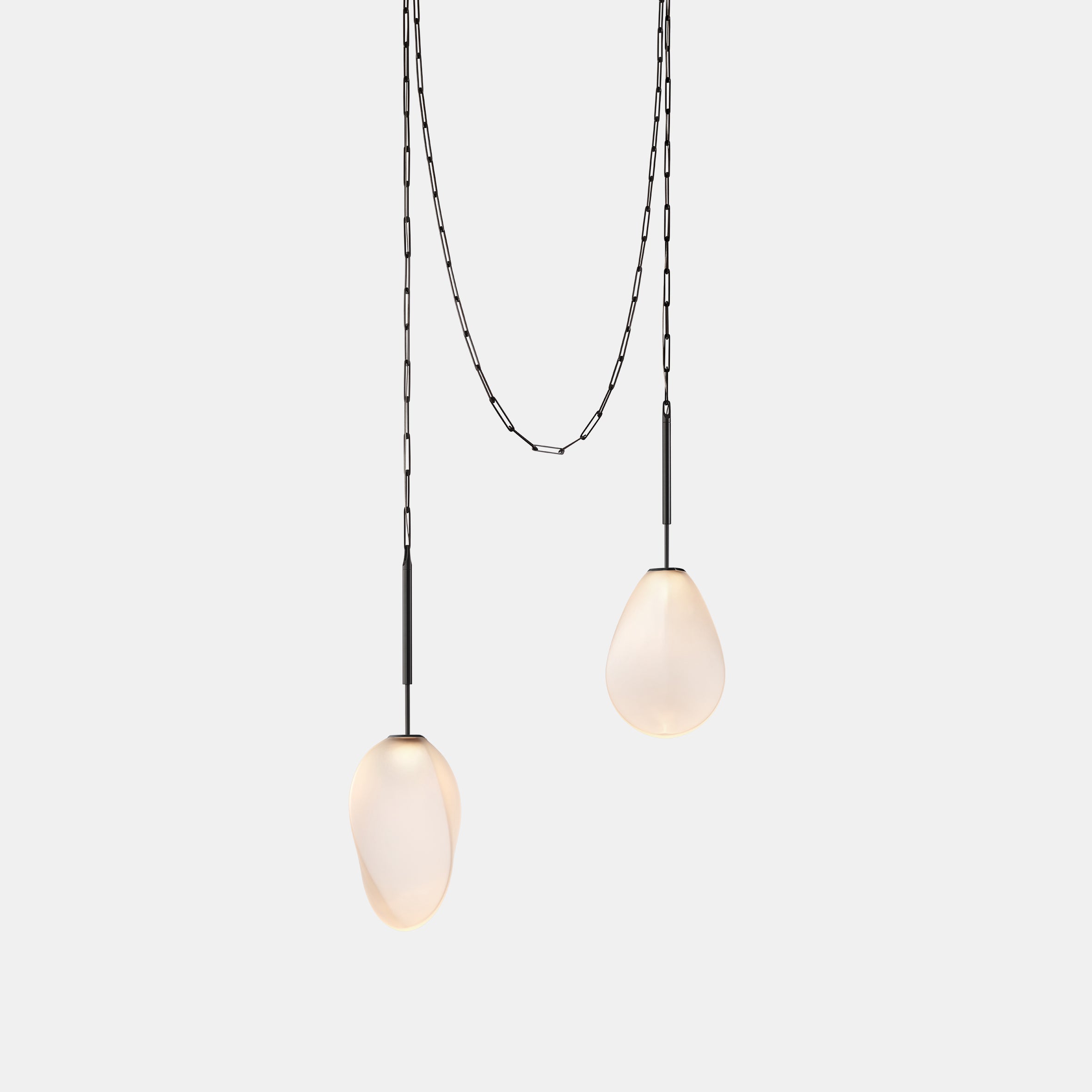 Solace Double Chain + Loop Pendant