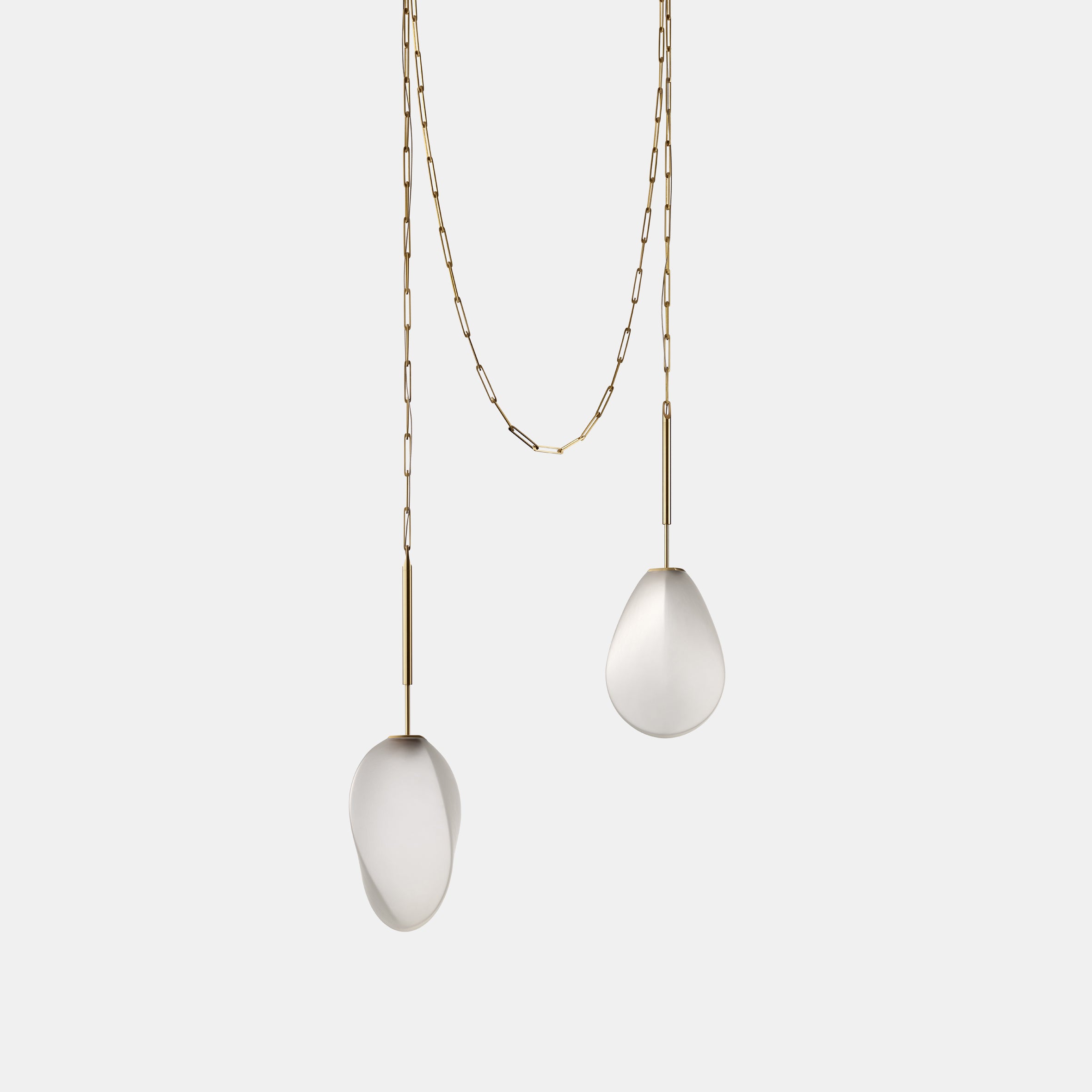 Solace Double Chain + Loop Pendant
