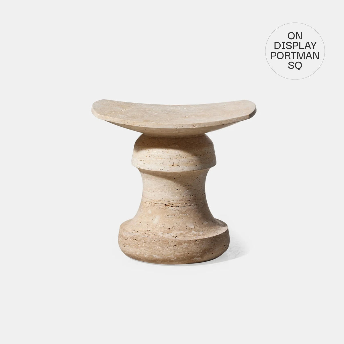 ROI Stool - Travertine