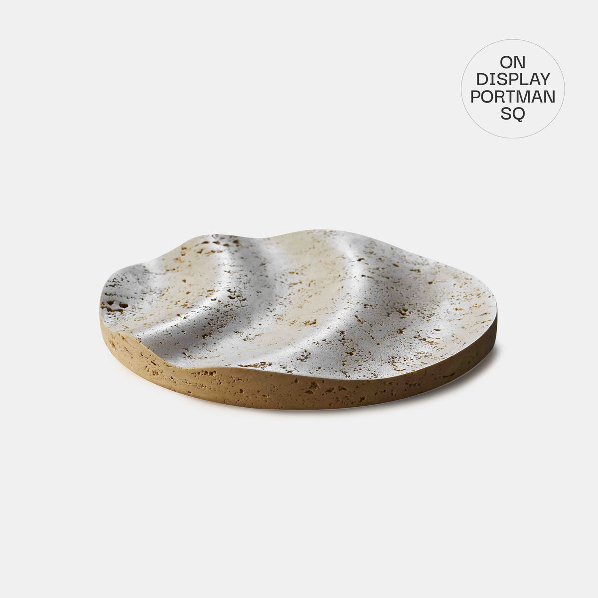RIPPLE Fruit Bowl - Travertine