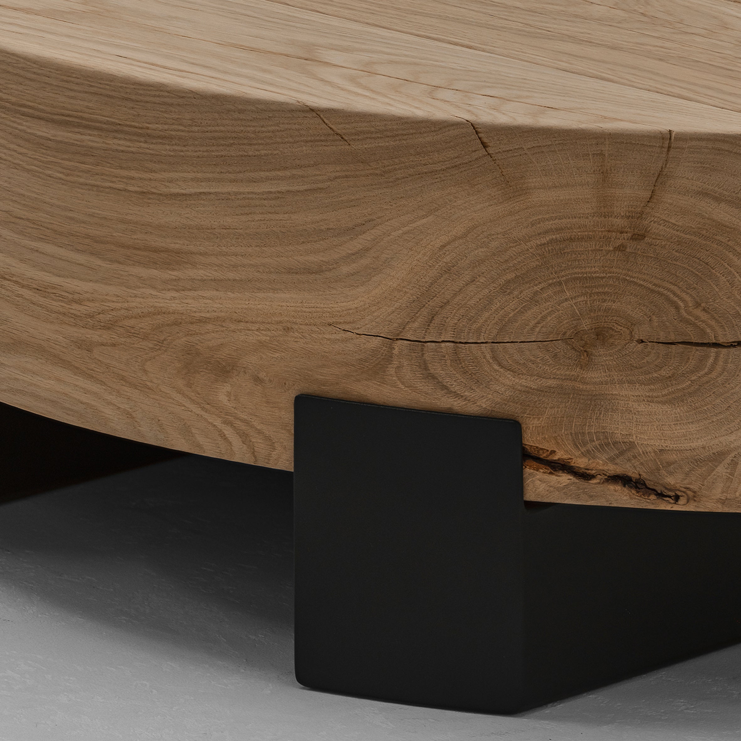 Beam Round Coffee Table