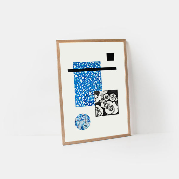 Material Matter #1 - Terrazzo Blue - Monologue London