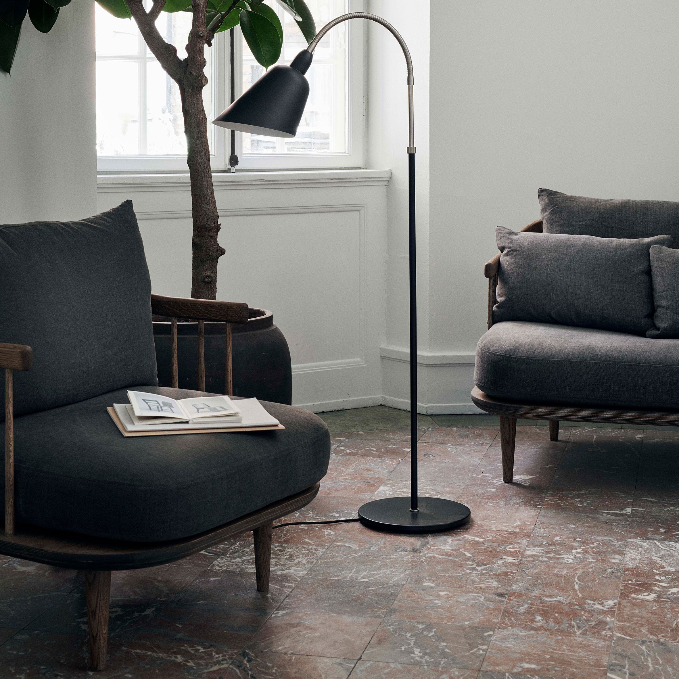 Fly Chair - SC1 - 1 Seater - Smoked oiled oak - Monologue London