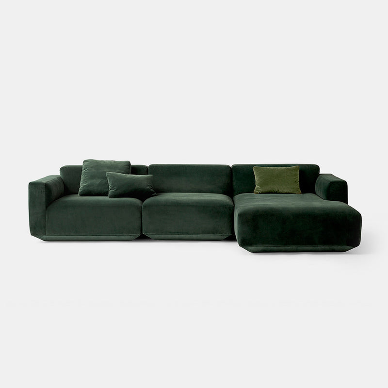Develius Modular Sofa, Conf. F - Green - Monologue London