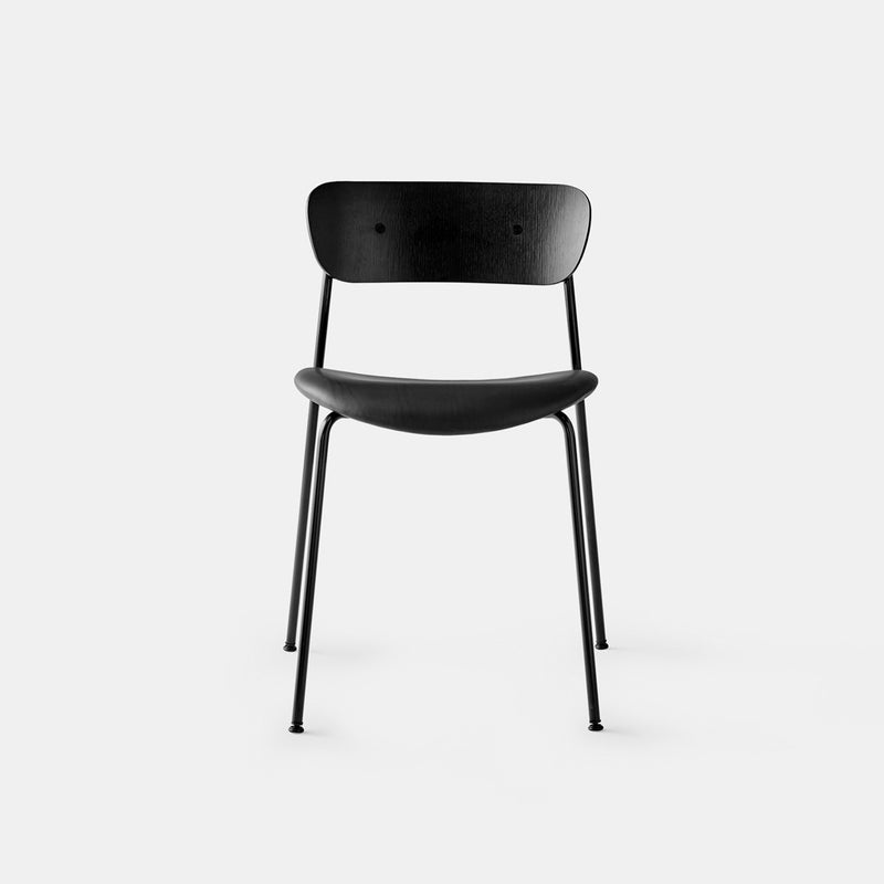 Pavilion Chair AV3 - Black Lacquered Oak - Monologue London