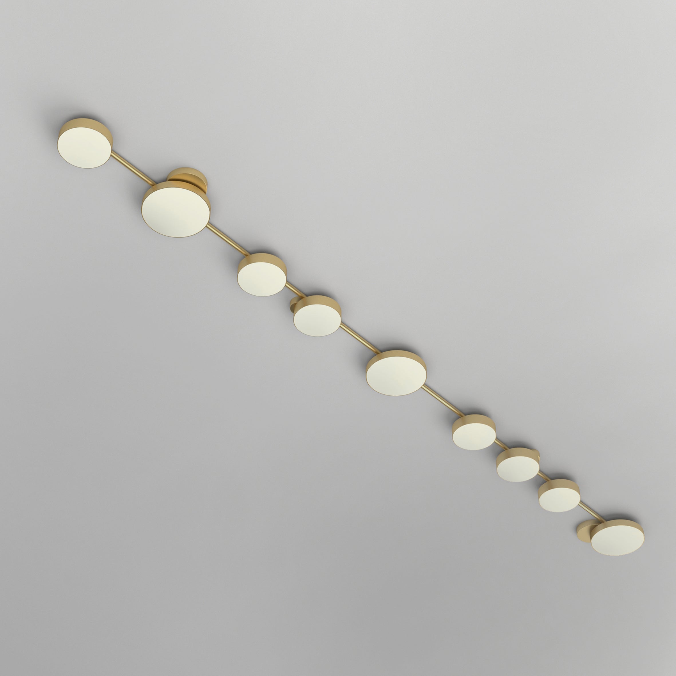 Line and Globes Ceiling Lamp - Circles