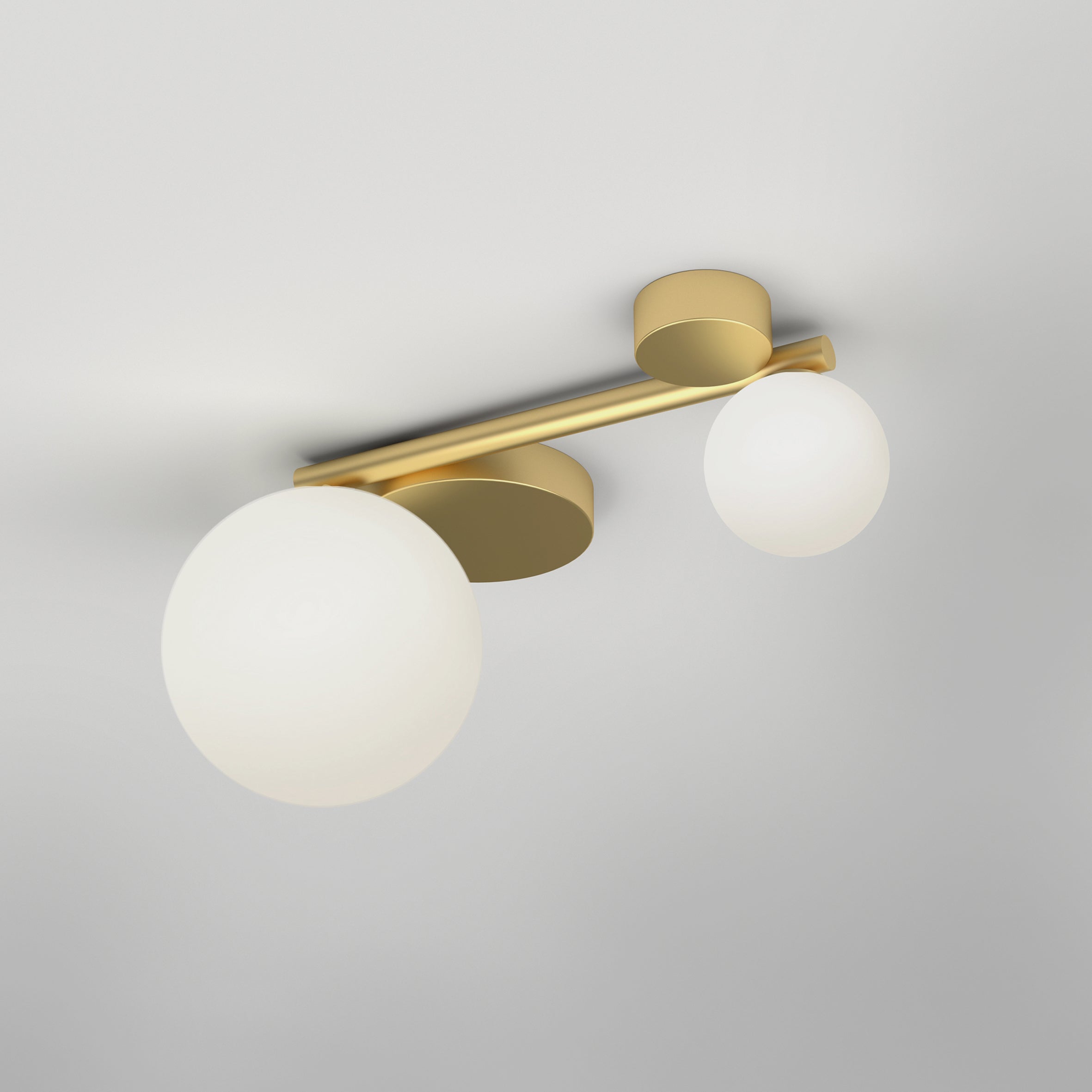 Line and Globes Ceiling Lamp - Globes