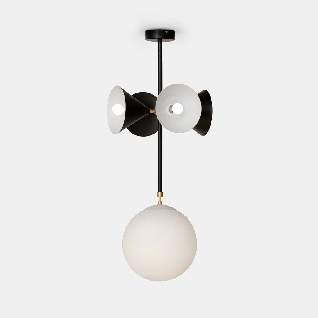 Axis Pendant - Globe and Cones - Monologue London