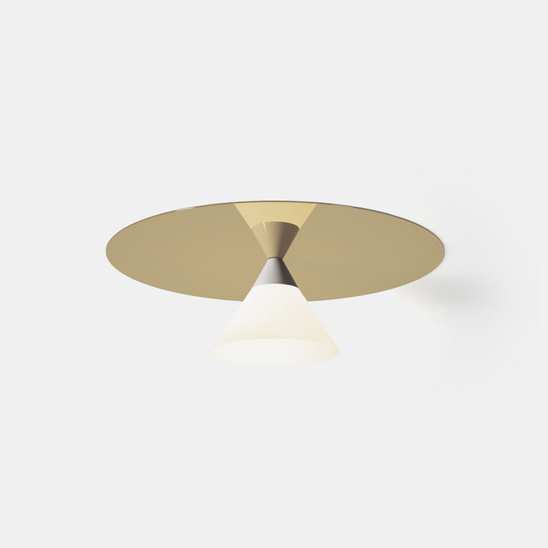 Plate and Cone Ceiling Light - Monologue London