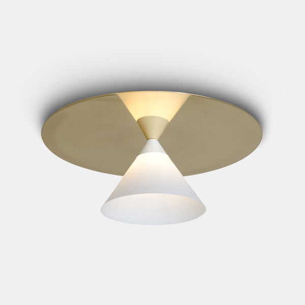 Plate and Cone Ceiling Light - Monologue London
