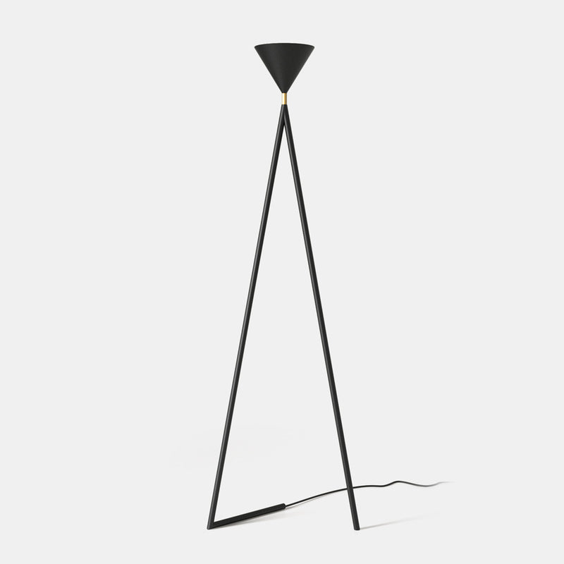 One Cone Floor Lamp - Slanted base - Monologue London