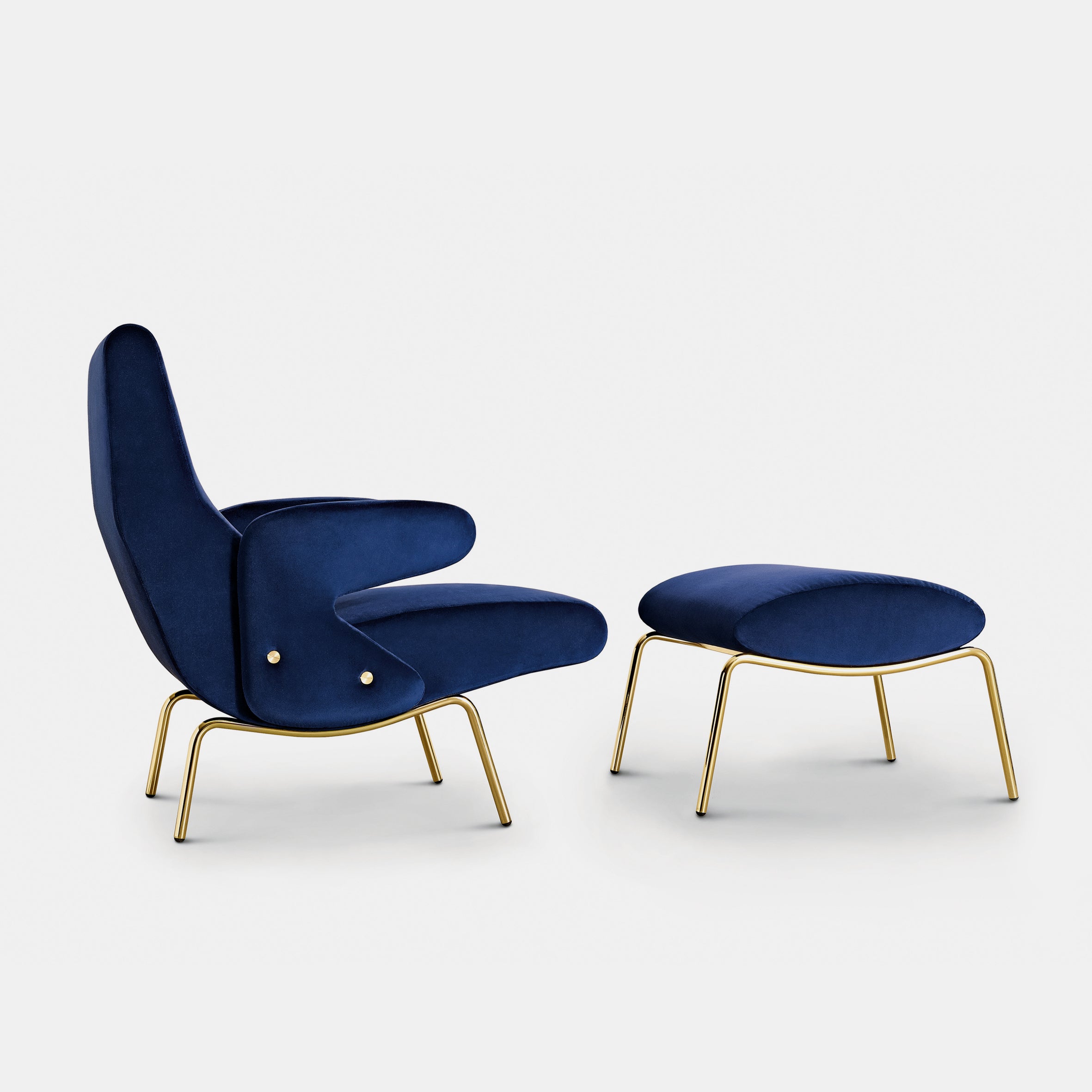 Delfino Lounge Chair - Monologue London
