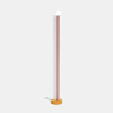 Tube and Rectangle Floor Lamp