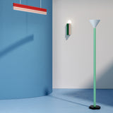 Tube and Rectangle Wall Lamp
