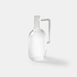 Boccia Medium - Clear with marble lid - Monologue London