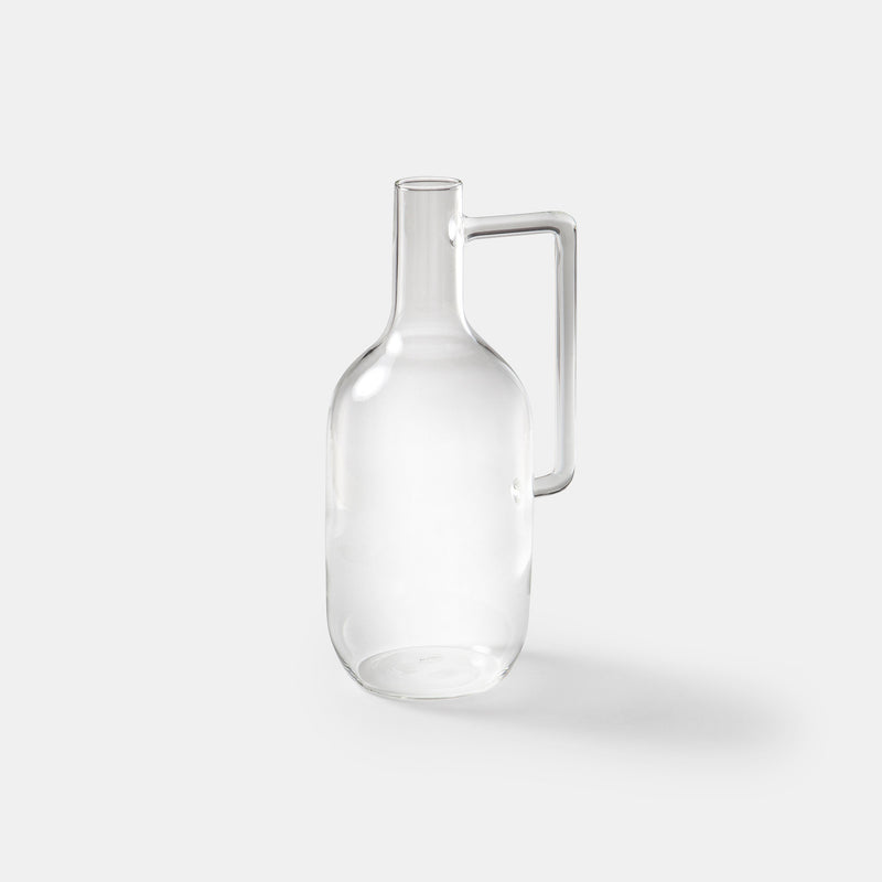 Boccia Medium - Clear with marble lid - Monologue London