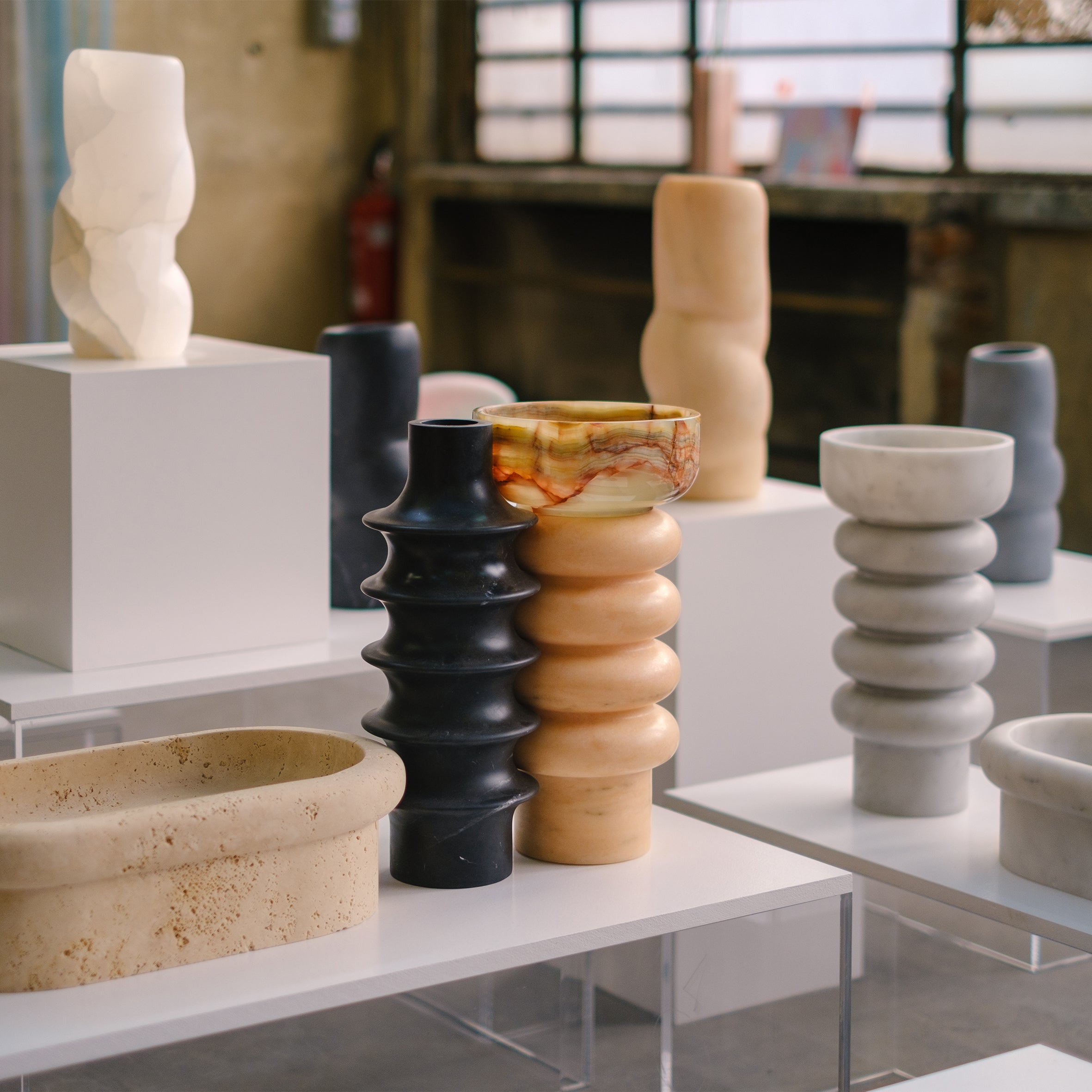 Affinità Elettive - Ottilie Vase, Pink Portugal - Monologue London