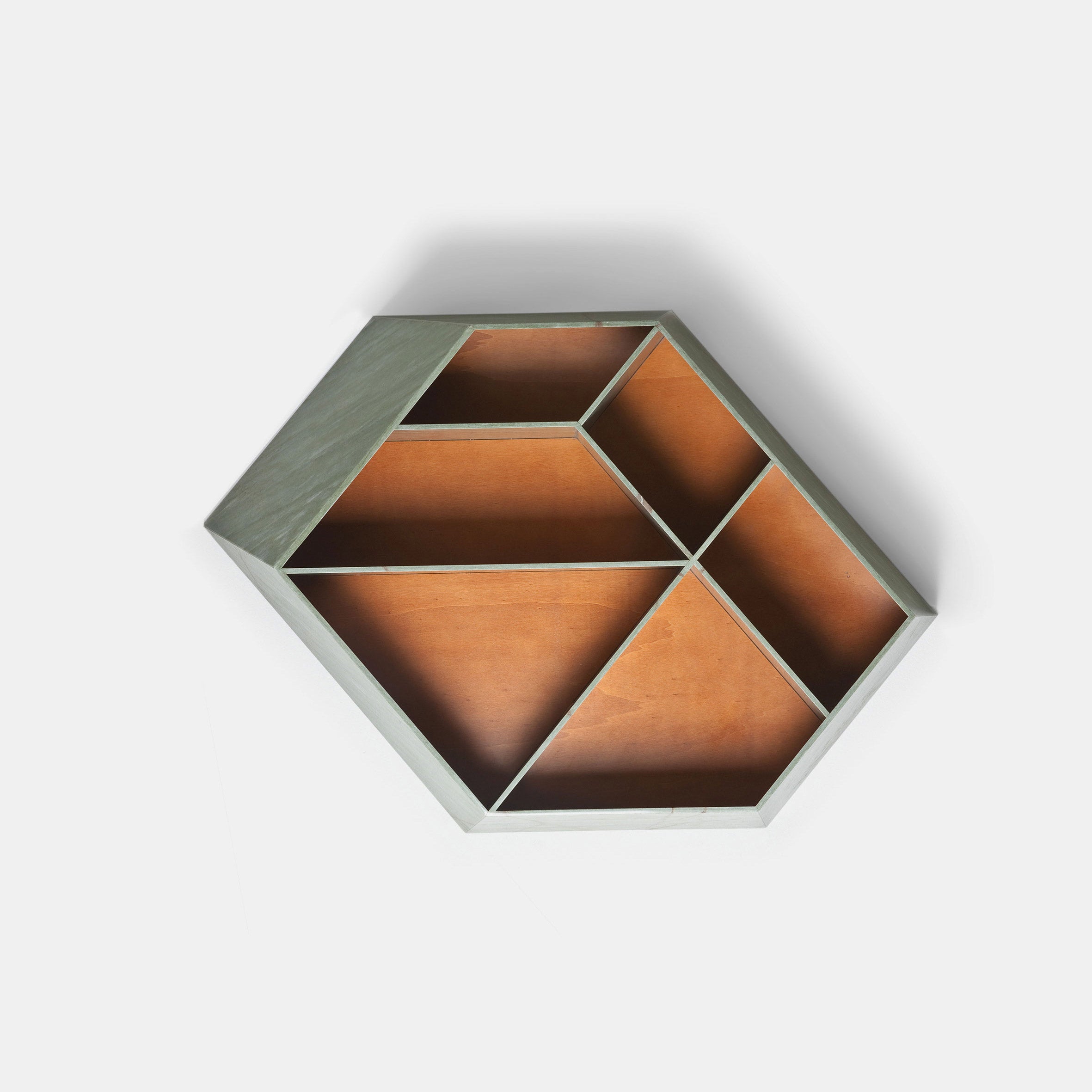 Earthquake Marble Bookcase
