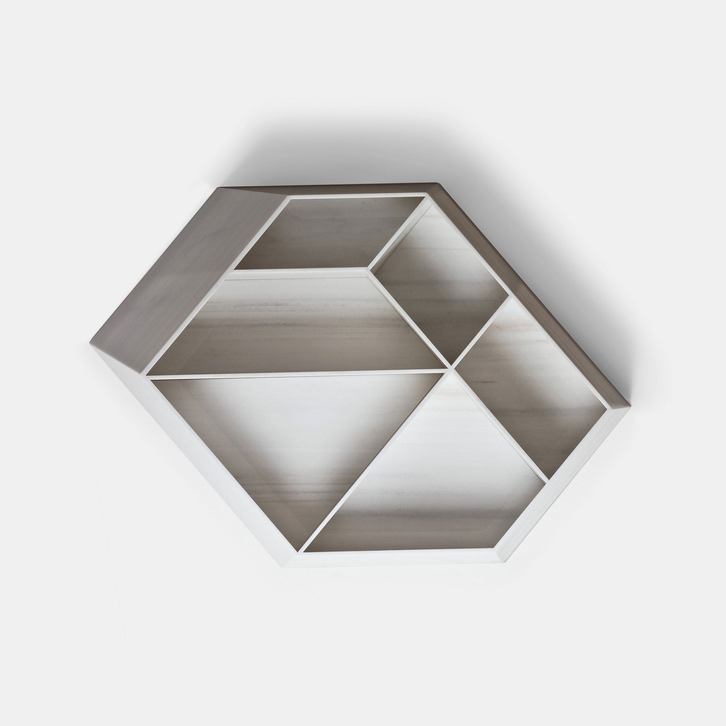Earthquake Marble Bookcase