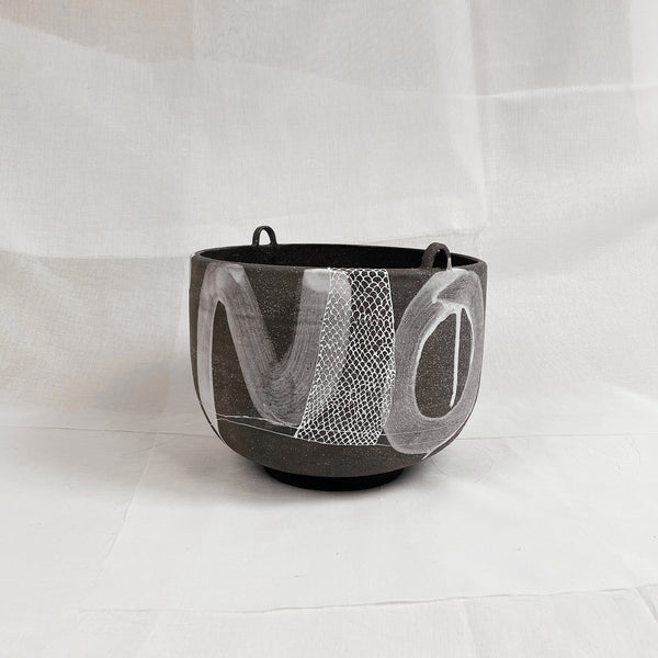 White Lava Bowl - Notte
