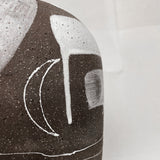 White Lava Vase - Onde