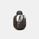 White Lava Vase - Onde