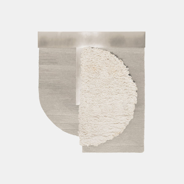 Hello Sonia Rug Wallhanging - Large, White - Monologue London