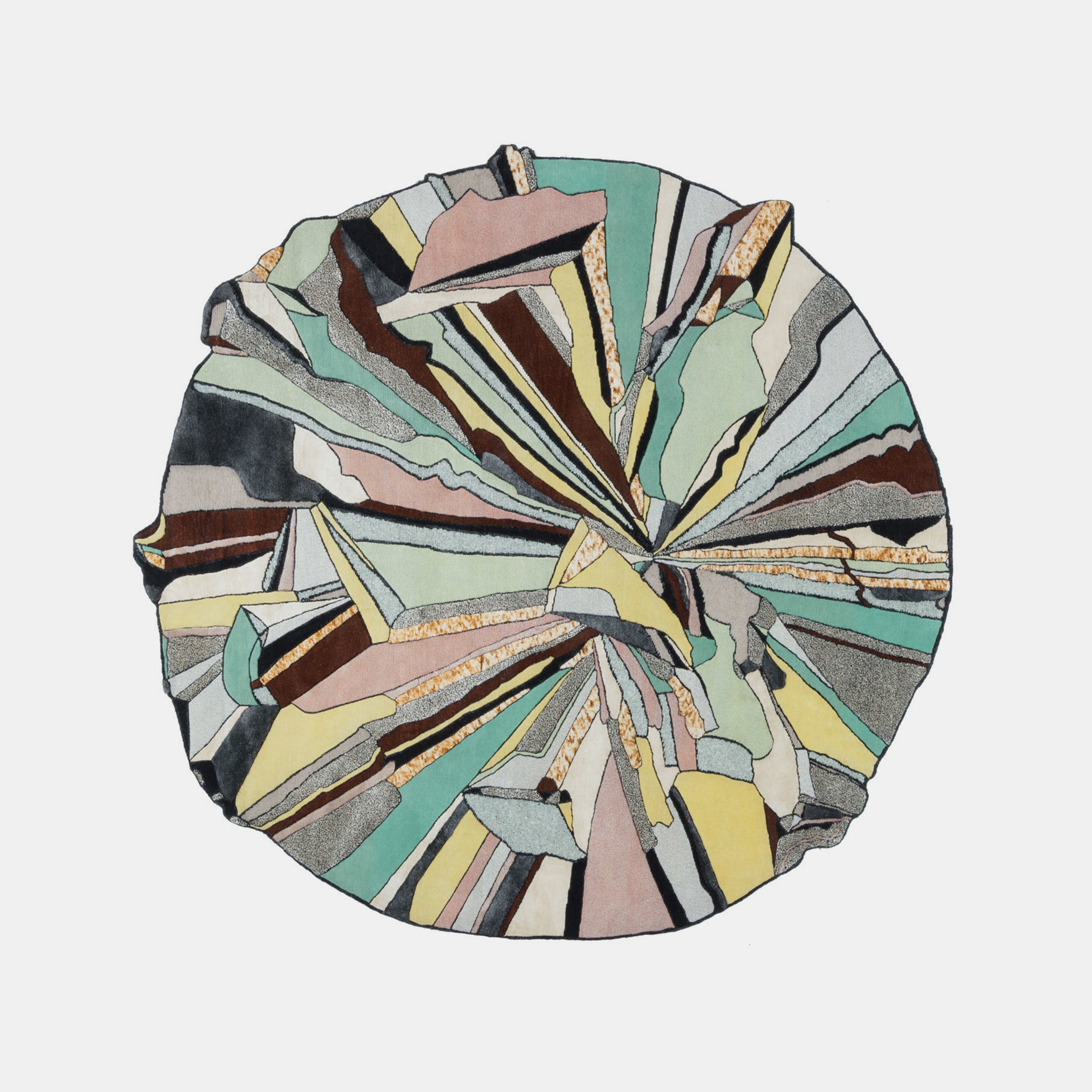 Super Fake Rug - Round - Monologue London