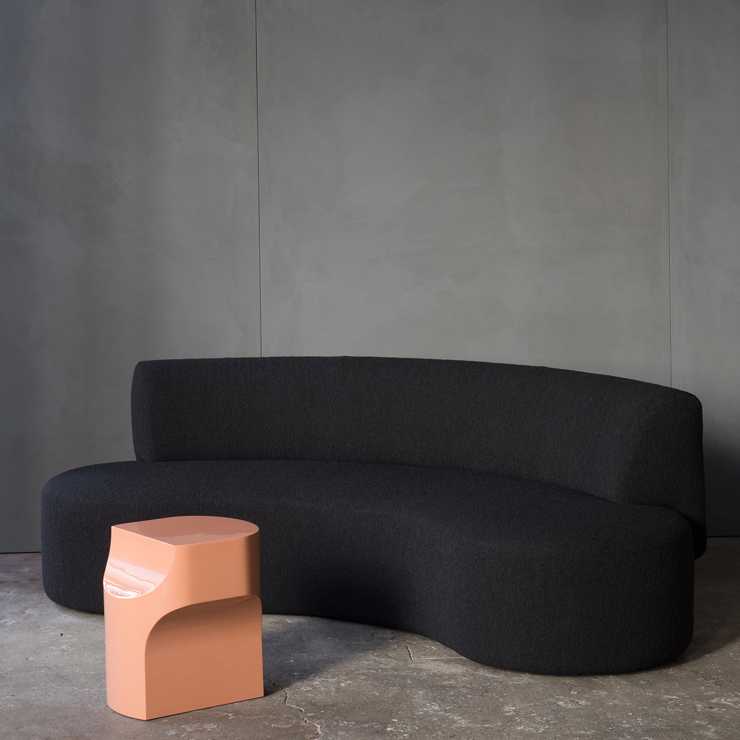 LEK Curved Banquette