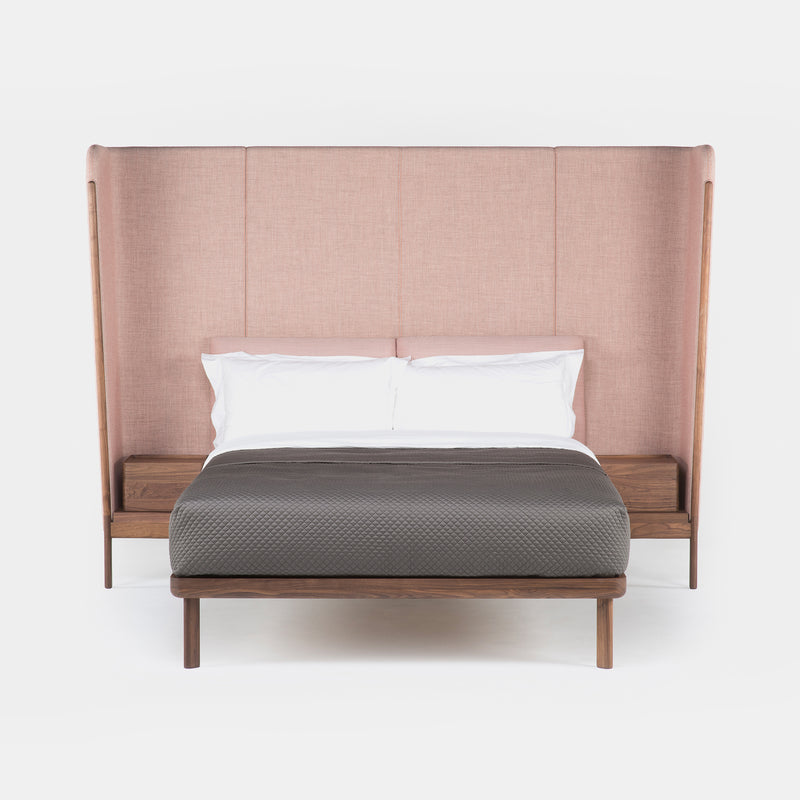 Tall Dubois Bed w/Side tables - Monologue London