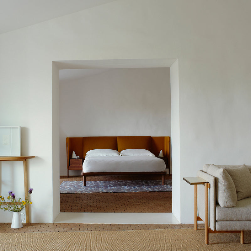 Low Dubois Bed w/Side tables - Monologue London