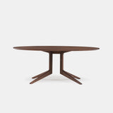 Light Oval Dining Table