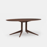 Light Oval Dining Table