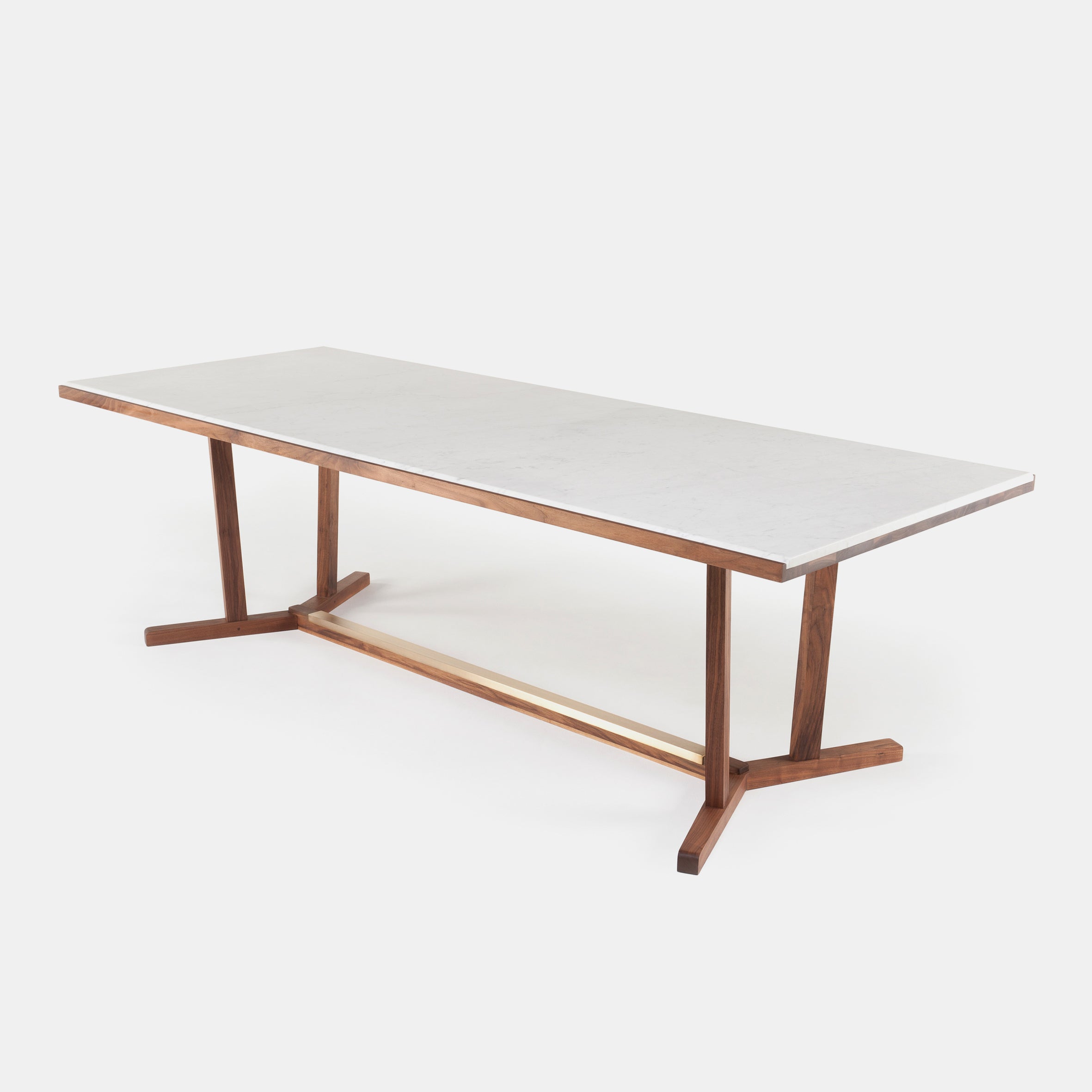 Shaker Dining Table - Marble Top
